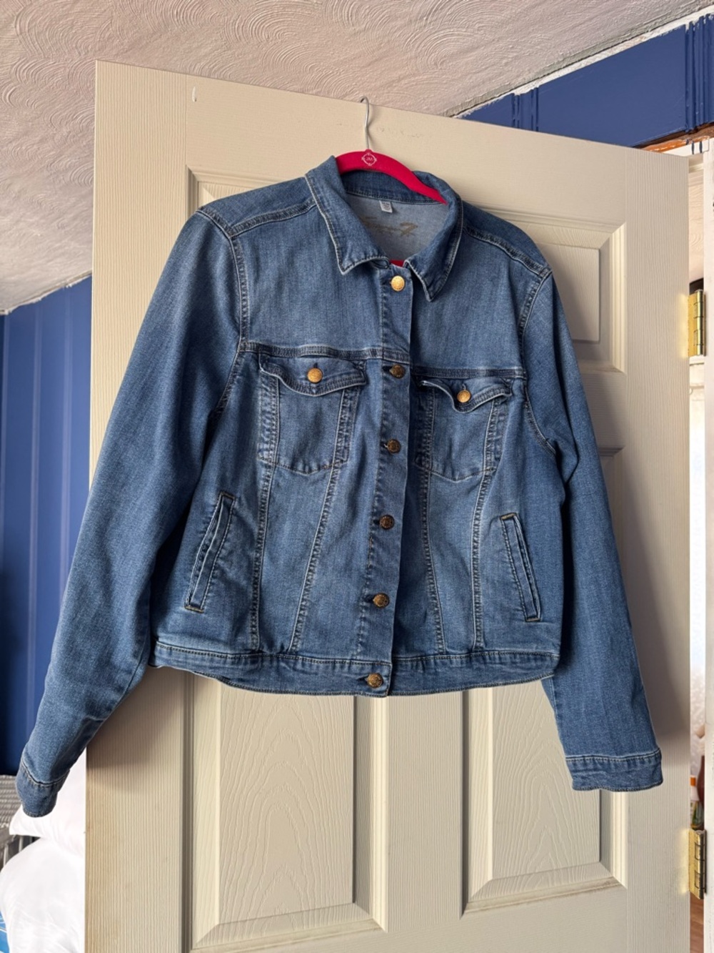 Seven 7 Classic Blue Denim Jacket